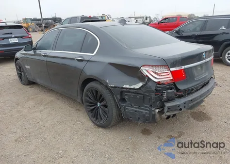 2012 BMW 750Li from USA, damaged, VIN WBAKB8C55CC963002